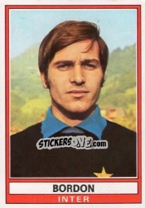 Sticker Bordon - Calciatori 1973-1974 n. 144 - Panini