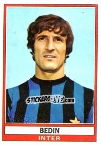 Figurina Bedin - Calciatori 1973-1974 - Panini