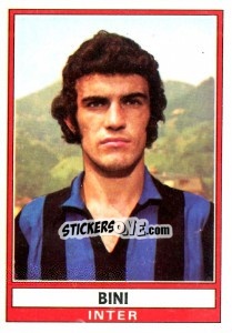Figurina Bini - Calciatori 1973-1974 - Panini