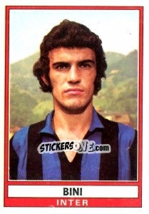 Sticker Bini - Calciatori 1973-1974 n. 155 - Panini