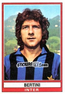 Sticker Bertini - Calciatori 1973-1974 - Panini