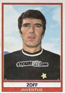Sticker Zoff - Calciatori 1973-1974 n. 161 - Panini