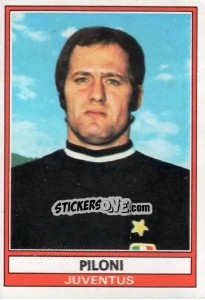 Figurina Piloni - Calciatori 1973-1974 - Panini