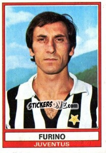 Sticker Furino - Calciatori 1973-1974 n. 167 - Panini