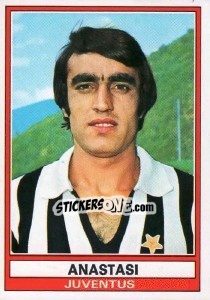 Figurina Anastasi - Calciatori 1973-1974 - Panini