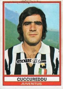 Sticker Cuccureddu - Calciatori 1973-1974 n. 171 - Panini