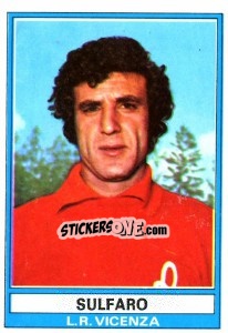 Cromo Sulfaro - Calciatori 1973-1974 n. 180 - Panini