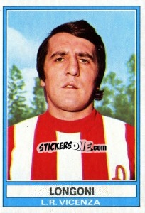 Figurina Longoni - Calciatori 1973-1974 - Panini