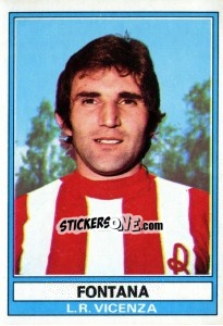 Cromo Fontana - Calciatori 1973-1974 n. 185 - Panini