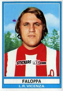 Cromo Faloppa - Calciatori 1973-1974 n. 186 - Panini