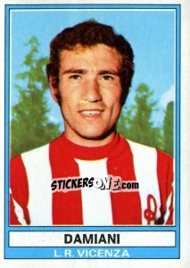 Sticker Damiani - Calciatori 1973-1974 n. 187 - Panini