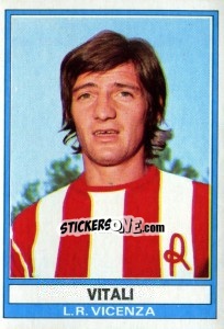 Cromo Vitali - Calciatori 1973-1974 - Panini