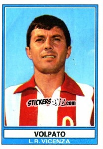 Figurina Volpato - Calciatori 1973-1974 - Panini