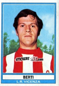 Cromo Bertini - Calciatori 1973-1974 - Panini