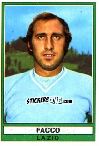 Sticker Facco - Calciatori 1973-1974 - Panini