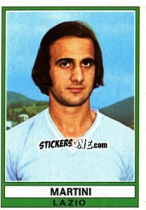 Sticker Martini - Calciatori 1973-1974 - Panini
