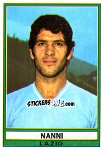 Figurina Nanni - Calciatori 1973-1974 - Panini