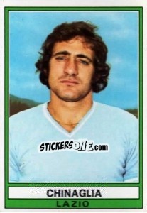 Sticker Giorgio Chinaglia - Calciatori 1973-1974 n. 206 - Panini