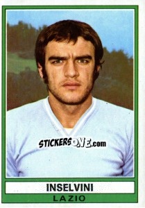 Figurina Inselvini - Calciatori 1973-1974 - Panini