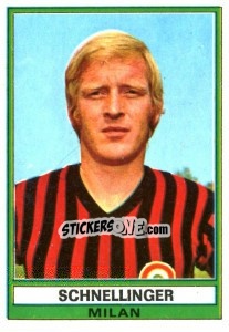 Sticker Schnellinger - Calciatori 1973-1974 n. 219 - Panini