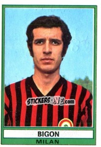 Sticker Bigon - Calciatori 1973-1974 n. 224 - Panini