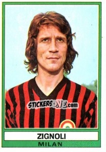 Sticker Zignoli - Calciatori 1973-1974 n. 227 - Panini