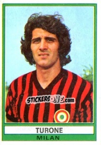 Figurina Turone - Calciatori 1973-1974 - Panini