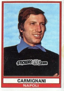 Sticker Carmignani - Calciatori 1973-1974 - Panini