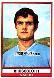 Figurina Bruscolotti - Calciatori 1973-1974 - Panini