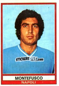Sticker Montefusco - Calciatori 1973-1974 - Panini