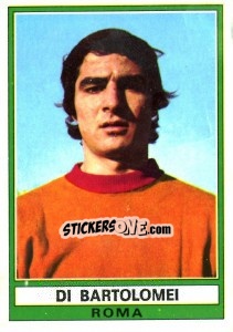 Sticker Di Bartolomei - Calciatori 1973-1974 n. 261 - Panini