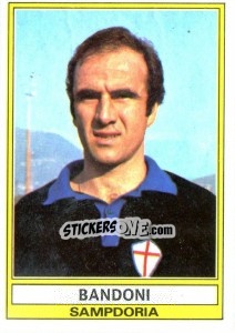 Figurina Bandoni - Calciatori 1973-1974 - Panini