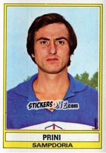 Cromo Prini - Calciatori 1973-1974 - Panini