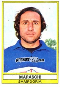Sticker Maraschi - Calciatori 1973-1974 - Panini