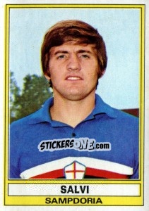 Figurina Salvi - Calciatori 1973-1974 - Panini