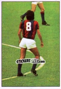 Sticker Bologna vs. L.R. Vicenza (3) - Calciatori 1973-1974 - Panini