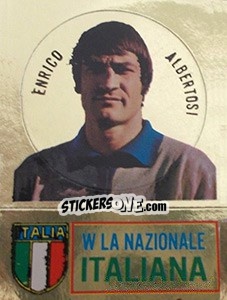 Figurina Enrico Albertosi - Calciatori 1973-1974 - Panini