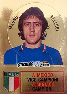 Sticker Mauro Bellugi - Calciatori 1973-1974 n. 312 - Panini