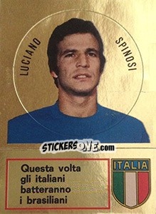 Sticker Luciano Spinosi - Calciatori 1973-1974 - Panini