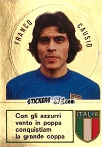 Sticker Franco Causio - Calciatori 1973-1974 - Panini