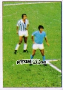Sticker Napoli vs. Juventus (1) - Calciatori 1973-1974 n. 328 - Panini