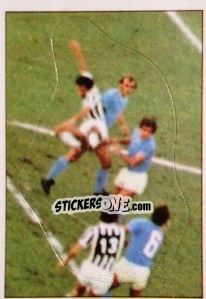 Sticker Napoli vs. Juventus (2) - Calciatori 1973-1974 n. 329 - Panini
