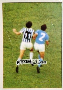 Sticker Napoli vs. Juventus (4) - Calciatori 1973-1974 - Panini