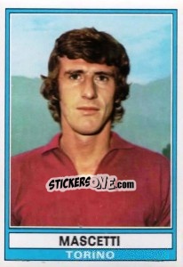 Cromo Mascetti - Calciatori 1973-1974 - Panini