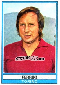 Figurina Ferrini - Calciatori 1973-1974 - Panini