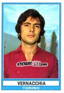 Sticker Vernacchia - Calciatori 1973-1974 - Panini