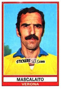 Sticker Mascalaito - Calciatori 1973-1974 - Panini