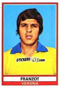 Sticker Franzot - Calciatori 1973-1974 - Panini