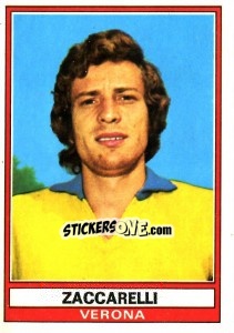 Cromo Zaccarelli - Calciatori 1973-1974 - Panini