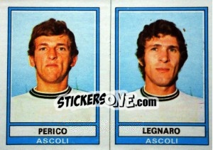 Cromo Perico / Legnaro - Calciatori 1973-1974 - Panini